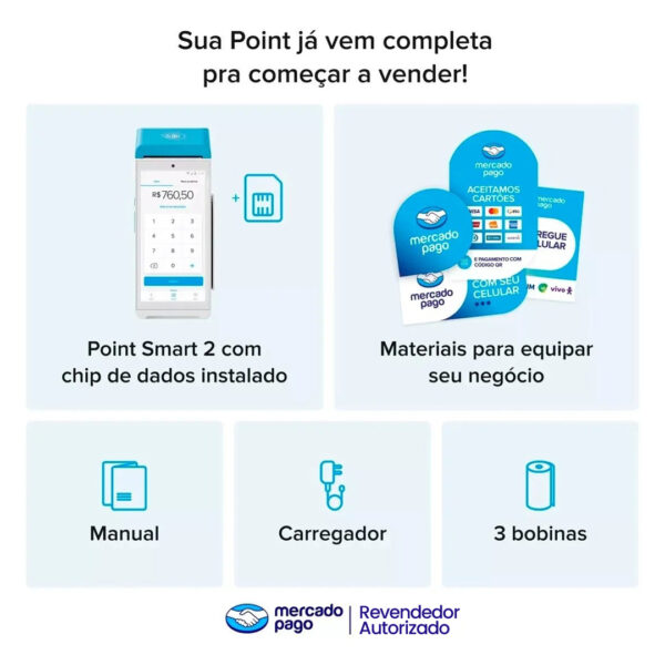 Maquininha Point Smart 2 - Image 6